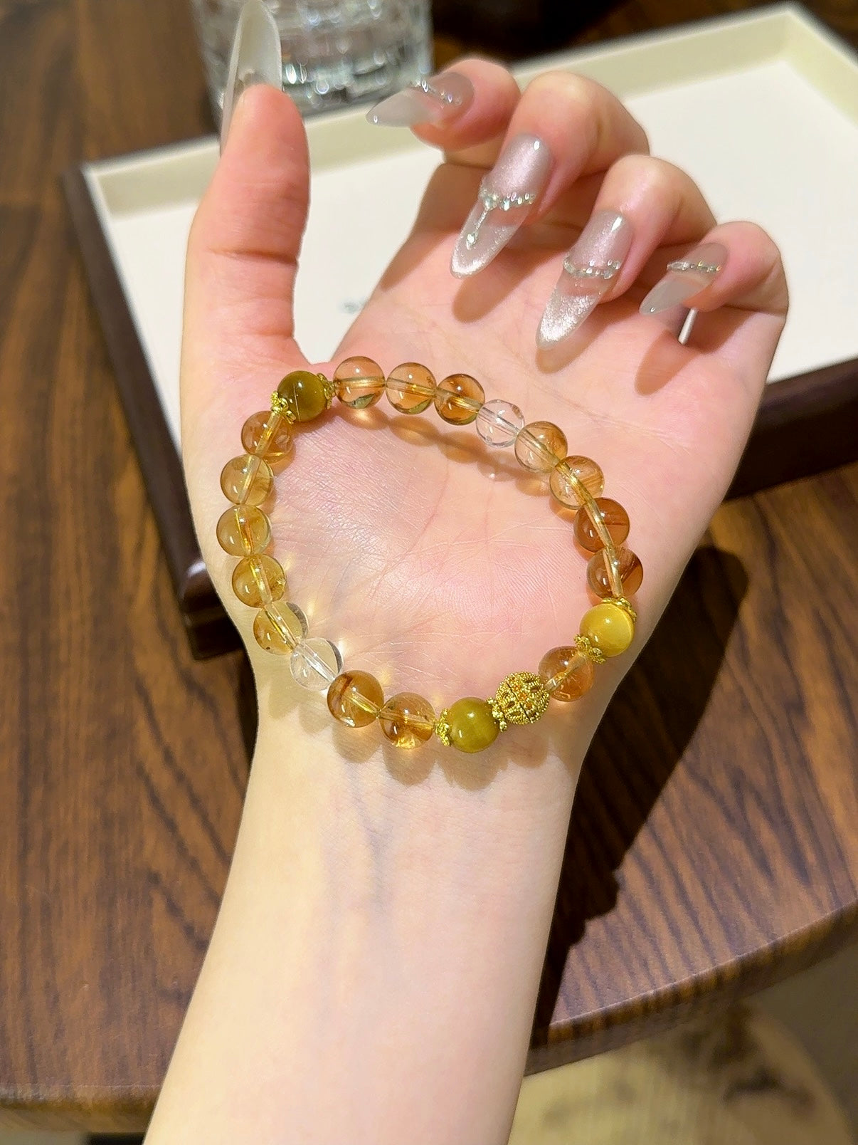 Lemon Glow Yellow Topaz Sunshine Bracelet