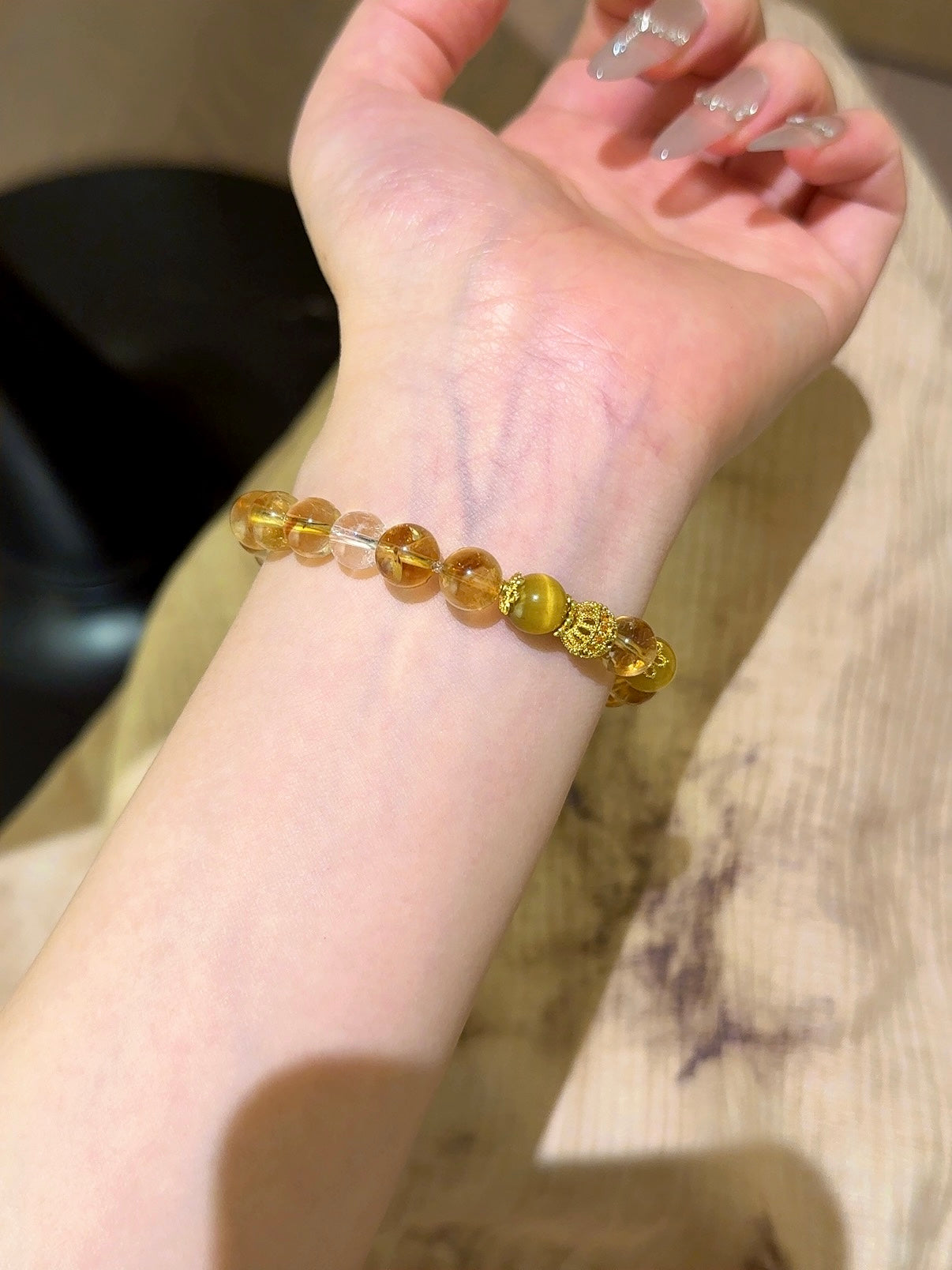 Lemon Glow Yellow Topaz Sunshine Bracelet