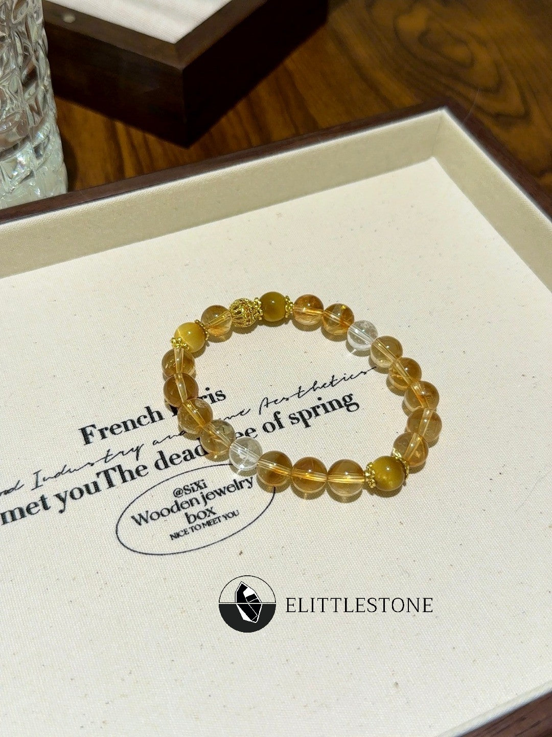 Lemon Glow Yellow Topaz Sunshine Bracelet