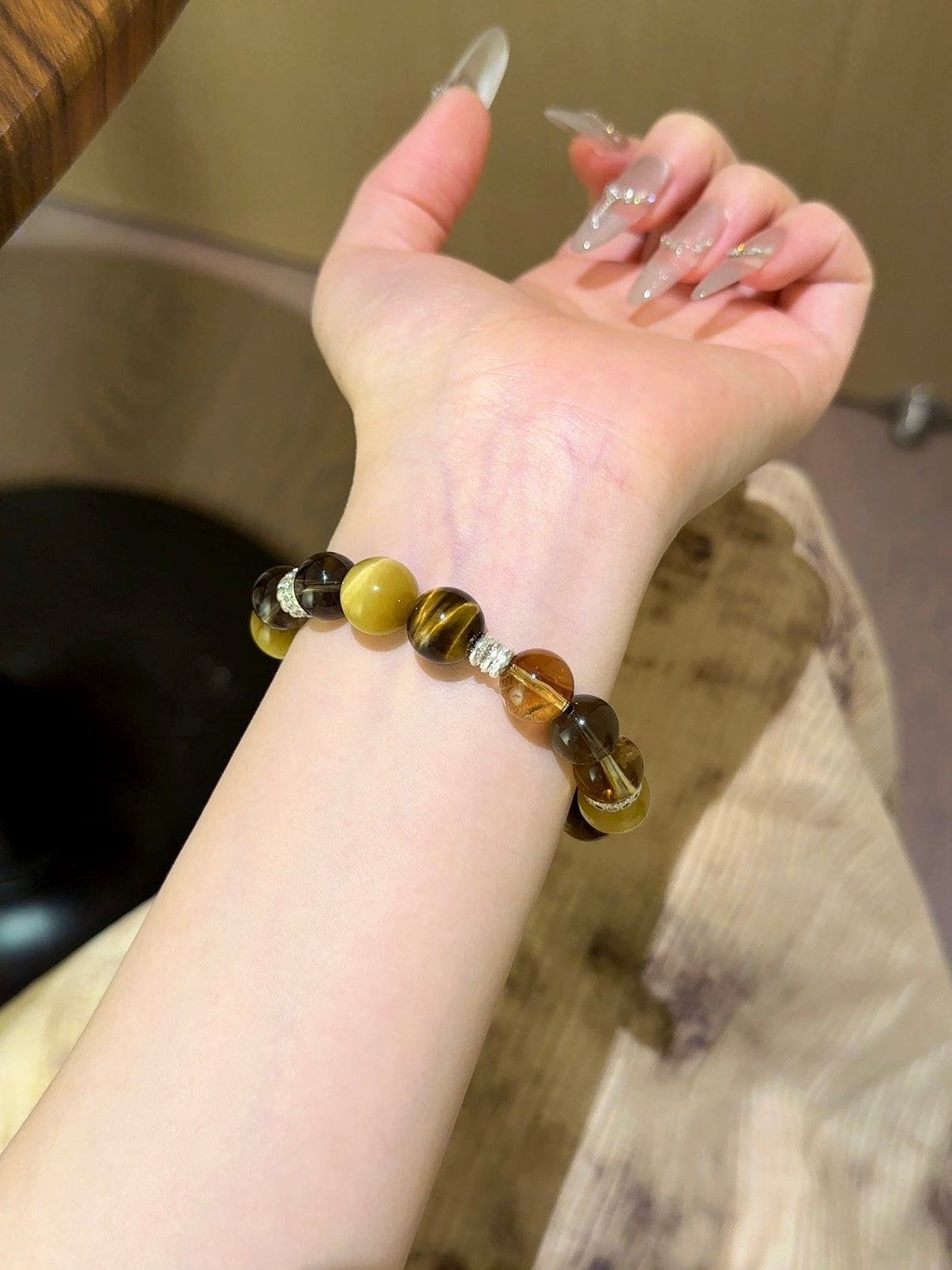 Autumn Fortune Tiger’s Eye Bracelet