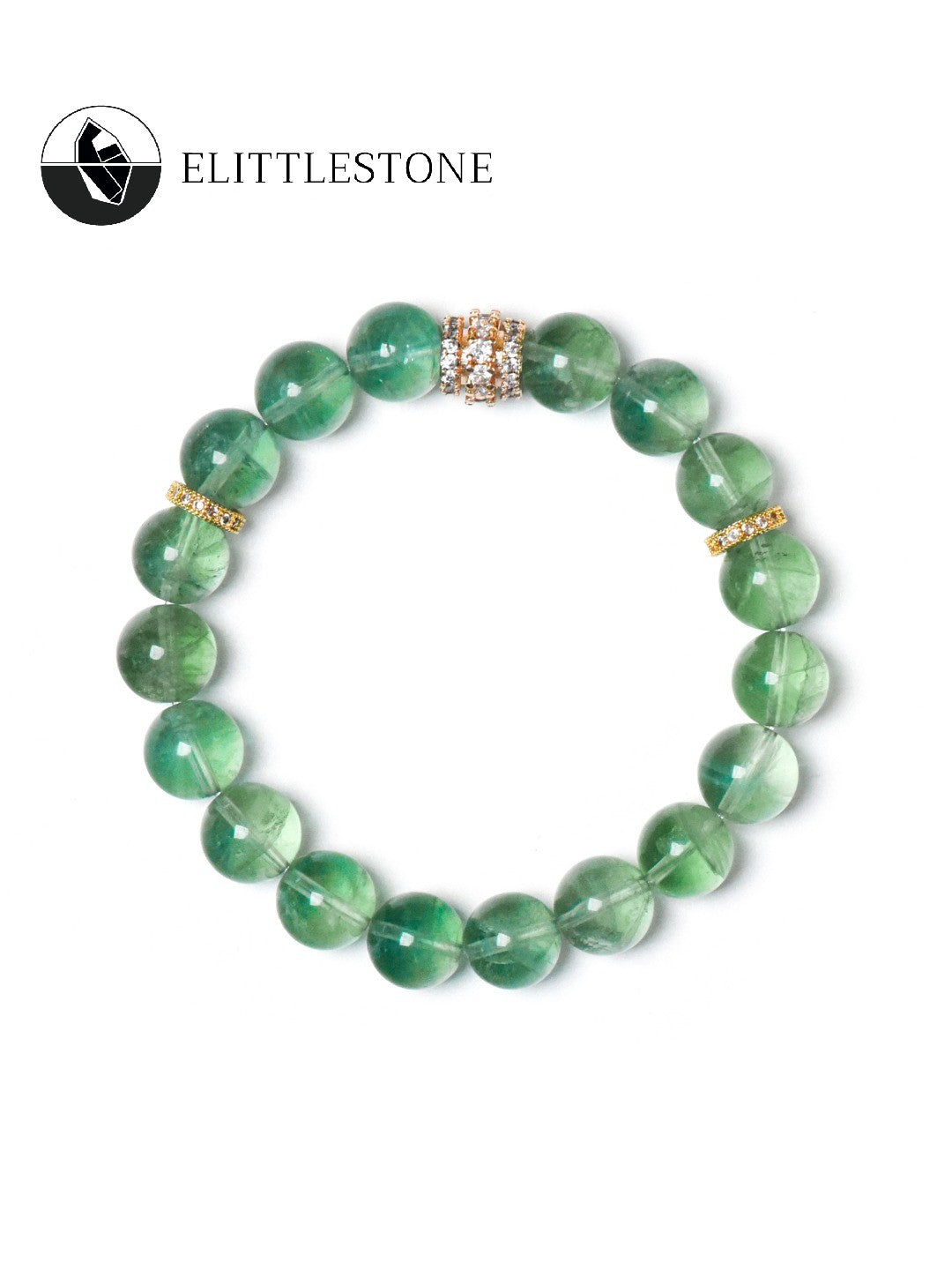 Fresh Green Fluorite Health Bracelet