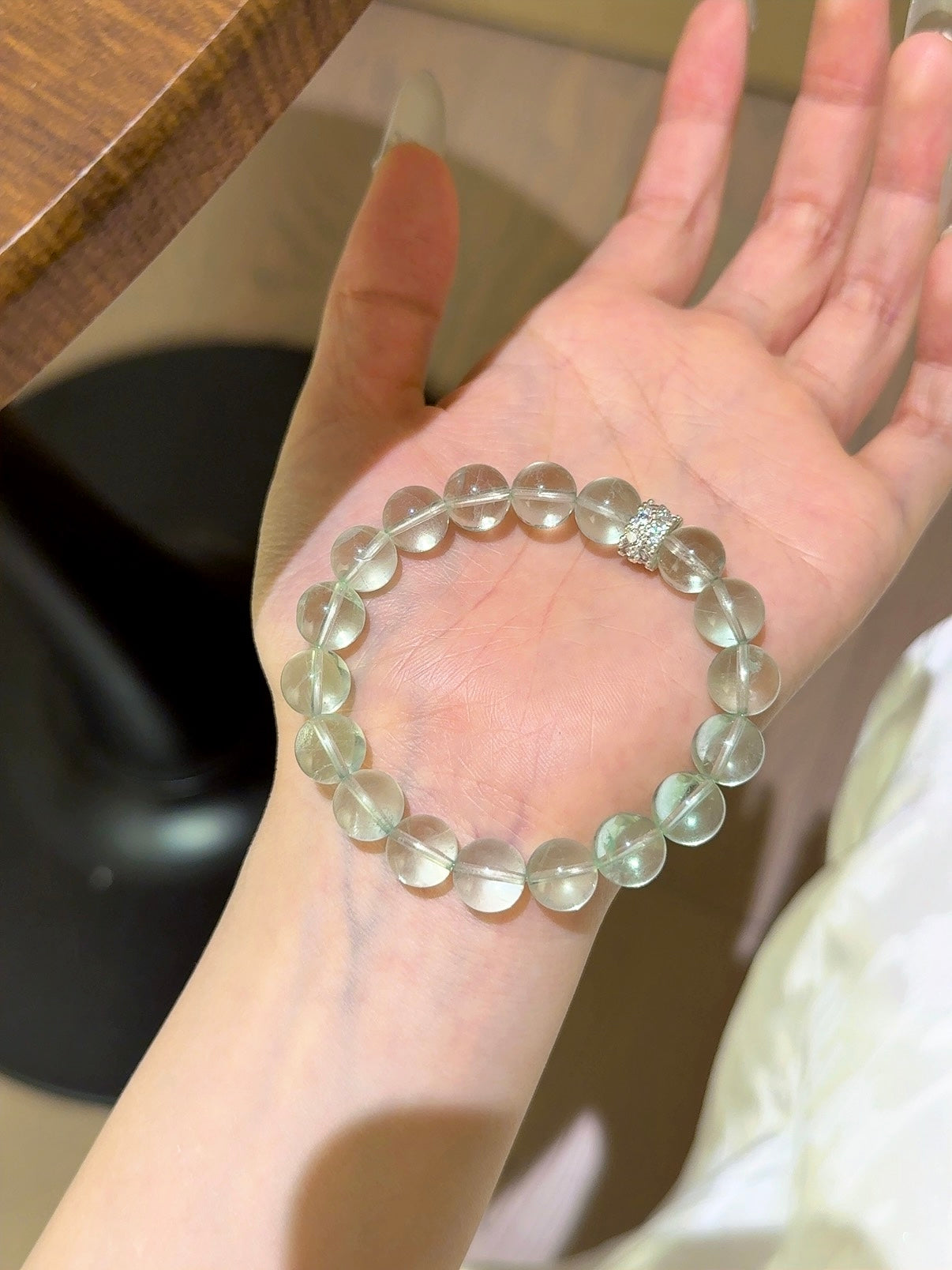 Green Fluorite Balance Energy Bracelet